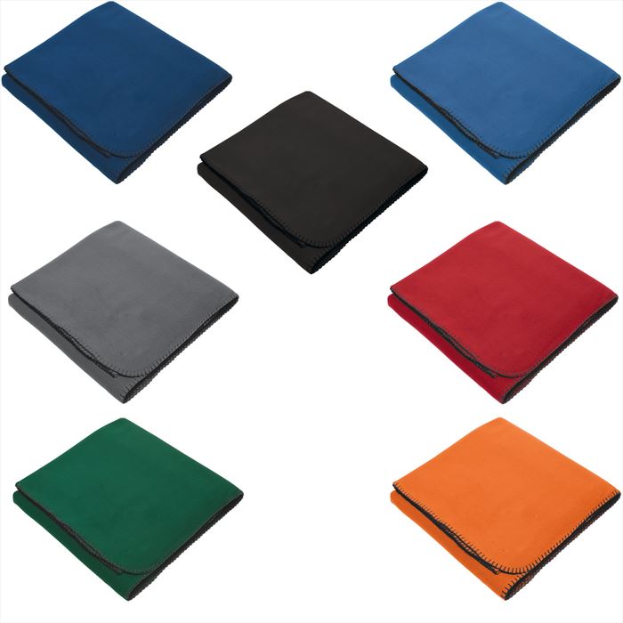 HH7018B Fleece Stadium Blanket With Whip Stitch